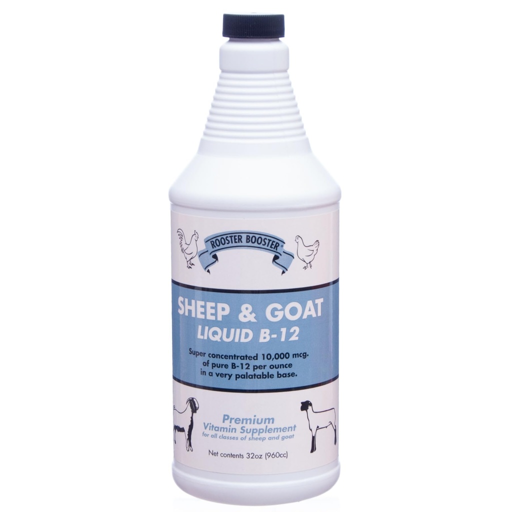 Roster Booster B-12 Sheep and Goat נוזל, 32-Ounce