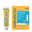 Neosporin + מקסימום-Strength Pain הקלה קרם פעולה כפול, קרם עזרה ראשונה נושאית אנטיביוטיקה ו Analgesic Cream עבור Wound Care of Minor Cuts, Scrapes ו Burns, Polymyxin B & Pramoxine HCl, 1 ozgesic ozgesic Cream