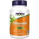 תוספי מזון עכשיו, Chlorella 1000 מ"ג עם טבעי קורה Chlorophyll, Beta-Carotene, carotenoids מעורב, ויטמין C, ברזל וחלבון, 120 טבליות