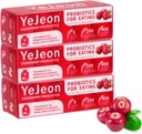 YeJeon Cranberry Probiotics for Women - PH Balance, Digestive, UT, & Feminine Health - 40 מיליארד CFU - 5 נשים ייחודיות סטרינס - פרוביוטיקה אורגנית עבור נשים של Vaginal Health 3 Packs