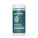 UpNourish Probiotics - 200 מיליארד CFUs עבור גברים ונשים, 15 קלינית למד סטרינס, Prebiotics & Enzymes - 60 קפסולות טבעוניות