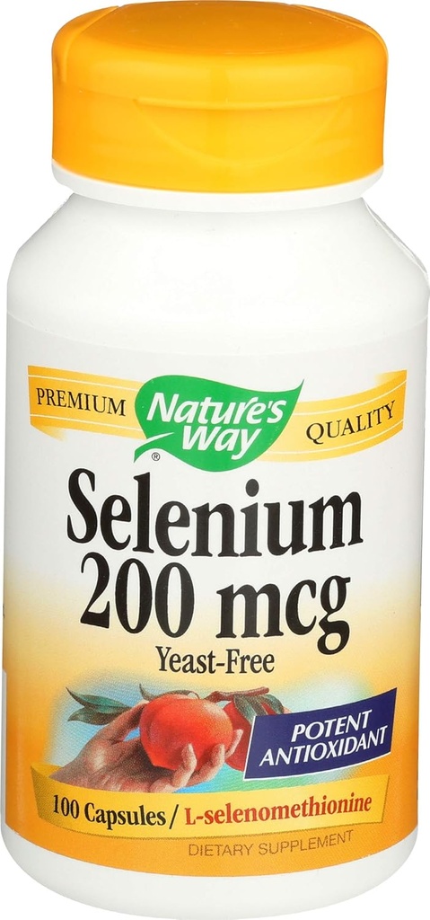 דרכו של הטבע, Selenium 200mcg, 100 קפסולות3