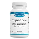 EuroMedica Thyroid Care - Immune Health & אנרגיה תמיכה פורמולה - תוספת תזונה עם Iodine עבור תמיכה בריאות Thyroid - תוספת בריאות עם L-Tyrosine - 60 קפסולות