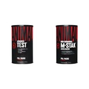Animal Test טסטוסטרון Booster 21 Day Cycle & M-Stak Hard Gainer שריר בניין Stack 21 Count