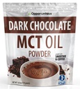 Opportuniteas MCT שמן אבקת, Keto Creamer עבור קפה, משקאות & Smoothies, Low Carb Keto Friendly, Boost Energy & Mental Focus, תוספת עבור דיאטת Ketogenic, Gluten חינם & non-GMO, שוקולד כהה 6 oz oz Keto Friendly, Boost Energy & Mental Focus, תוספת עבור דיאטת Ketogenic, Gluten Free & non-GMO, שוקולד שחור 6 oz