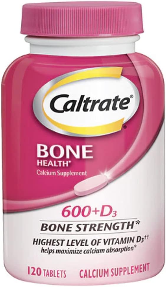 Caltrate Calcium & ויטמין D 600+D3, 120 טבליות