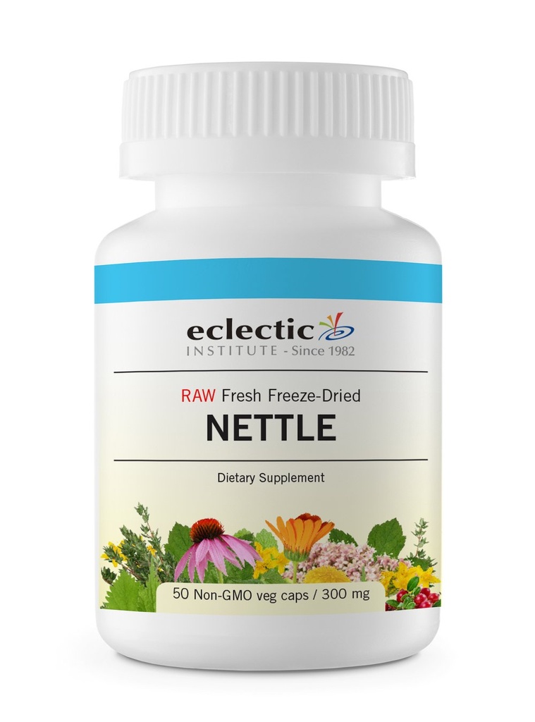 Eclectic Herb Raw Freeze-Dried non-GMO Nettle Leaf | תמיכה ב- Sinus בריאה, Histamine Response & Respiratory Wellness