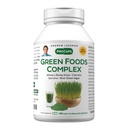 ANDREW LESSMAN ירוק מזון מורכב 180 קפסולות - Supplies Building Blocks for Healthy Tissue growth, Liver Support. 100 מ"ג כל אחד של Barley Grass, חיטה דשא, Blue Green Algae, Chlorella, Spirulina.