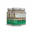 אורגנים בסיסיים - מותגי יסוד - ויטמין E אוintment - 2 oz - Moisture Enhancing - יכול לעזור להפחית את המראה של סקרים, למתוח מארקים, קווים יפים & Wrinkles - חבילת של 3