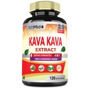 Kava Kava תוסף לחלץ קפסולות, 4 חודשים אספקה עם גינקו, Ashwagandha, Valan-רגיעה תמיכה תוספת של 120 קפסולות טבעוניות