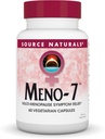 מקור טבעי Meno-7, Multi-Menopause Symptom Relief * 60 קפסולות צמחוניות