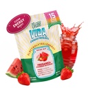 הידרציה + אנרגיה אלקטרוליט לשתות Mix - Strawberry Watermelon Agua Fresca Flavor | אבקת ללא סוכר עם Caffeine, L-theanine, קוקוס מים ומינרלים | 15 Single-משרתת Stick Packs