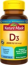 הטבע עשה ויטמין D3 2000 IU (50 mcg), ויטמין D עבור העצם, שיניים, שריר ותמיכה בריאות החיסון, 90 Softgels, 90 יום אספקה