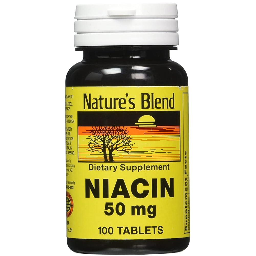 The Nature's Bell Niacin 50 מיליגרם 100 Tabs
