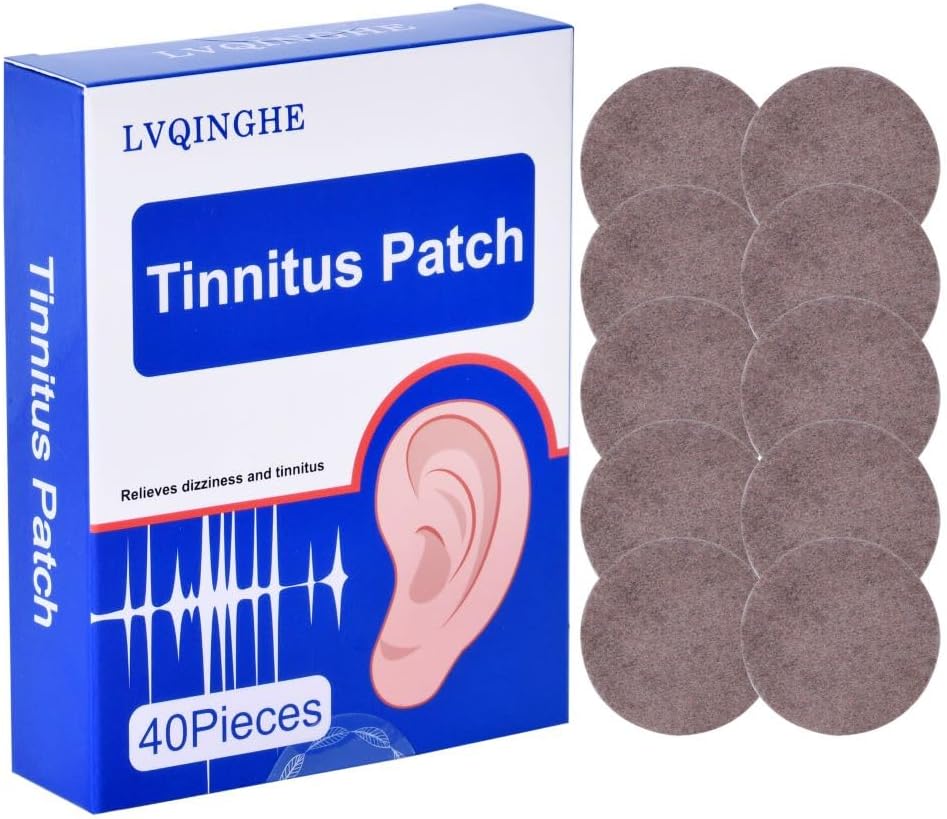 Tinnitus Relief for Ringing Ears,Tinnitus Patches, Effeivly Relieves השמיעה אובדן