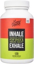 כמות חיה של VITAMIN CO. Inhale Exhale - Helps Calm Allergies - Itchy Watery Eyes - Allergy Symptom Relief - Nasalungestion - Clear Breathing - Allergic Response - Coughing - 120 קפסולות