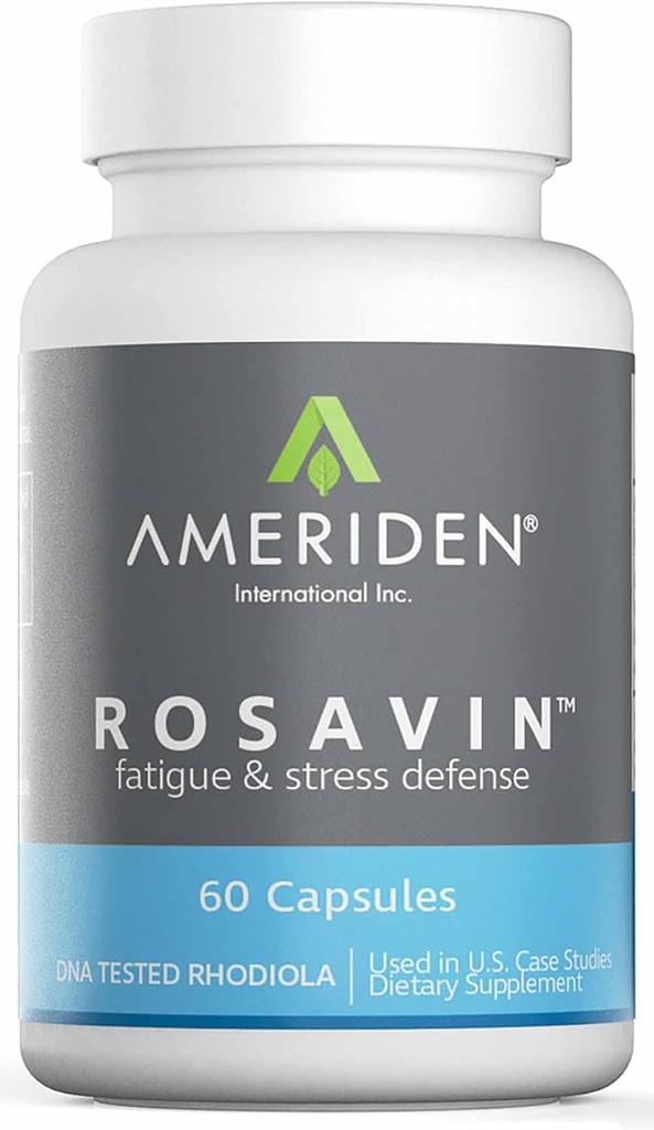 Rosavin - Siberian Rhodiola Rosea 60 V-capsules 100 מ"ג