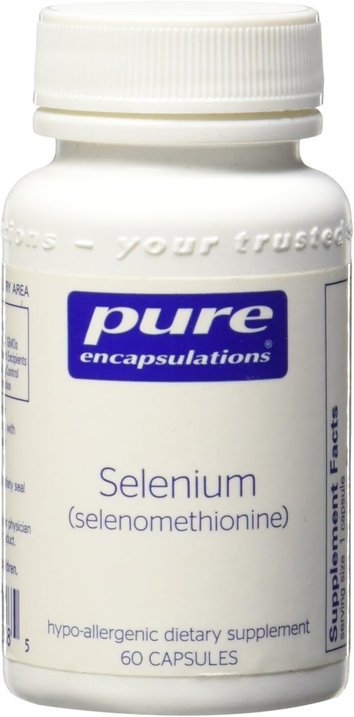 Selenium 200mcg (Selenomethionine) תוספי תזונה (60 קפסולות)