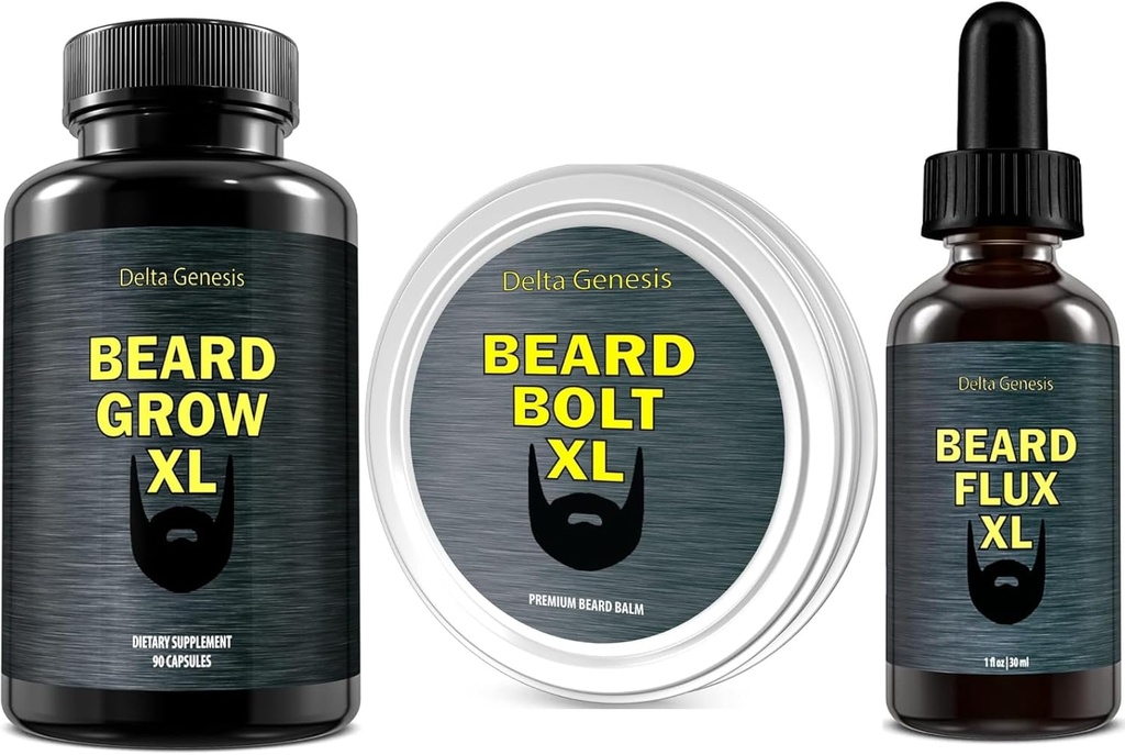 Beard Flux, Beard Grow XL ו Beard Bolt XL