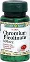 Nature's Bounty Mega Chromium Picolinate 800 mcg טבליות 50 ea (Pack of 2)