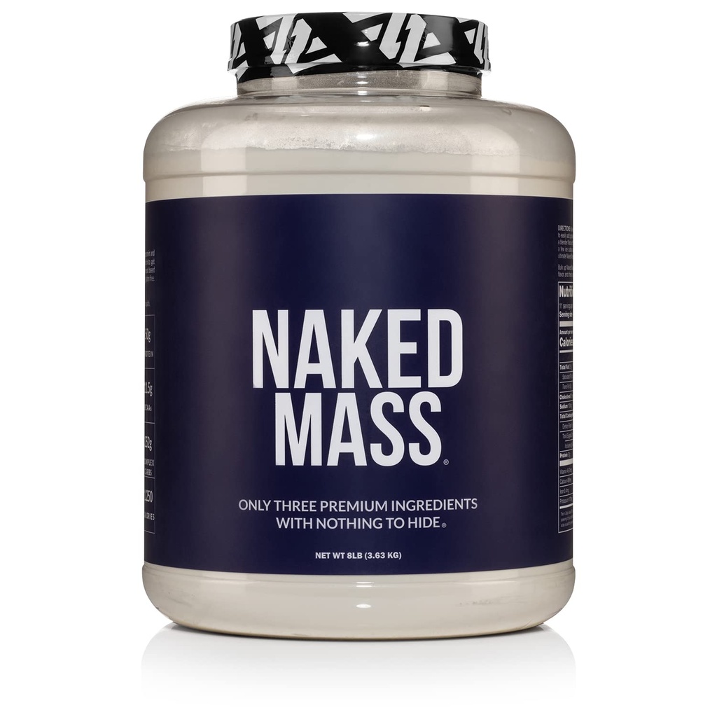 אבקת חלבון במשקל במשקל טבעי - 8 LB Bulk, GMO חינם, Gluten Free & Soy חינם. No artificial Ingredients - 1,250 קלוריות לשרת