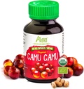 Camu Camu קפסולות l Powerful ויטמין C Source l Immune System Booster l אורגני ו Fairtrade מוסמך 100 גלולות טבעוניות l 1500 מ"ג עבור l non GMO ו Gluten Free l Andes