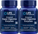 החיים הרחיבו את Super Digestive Enzymes, 60 קפסולות צמחוניות (Pack of 2)