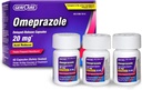 GeriCare Omeprazole נדחה קפסולות 20.6 מ"ג - Acid hydror Pills עבור 24 Hour Heartburn הקלה - Acid Reflux Medicine to Treat Frequent Heartburn (4 Count)