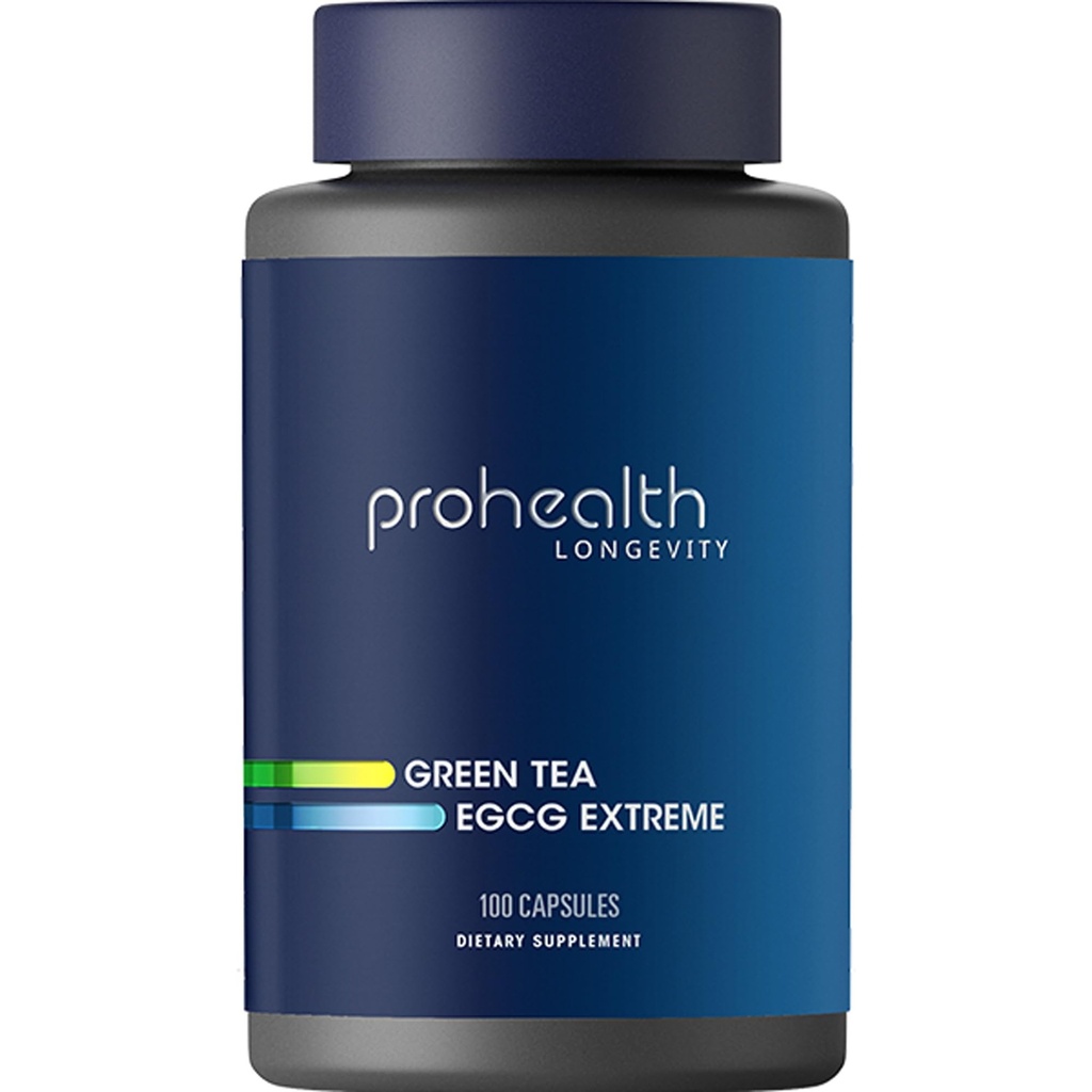 ProHealth Longevity Green Tea EGCG Extreme (390 מ"ג EGCG, 100 קפסולות) (תוסף תה ירוק)