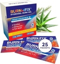 Burn Gel Packets - 3.5 גרם עזרה ראשונה Burn Cream עבור מיידית Cooling הקלה על צרבת קטינים, Sunburns & Scalds │ אידיאלי חירום Kit Essential (Pack of 25)