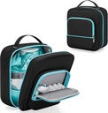 YARWO Nose Cleaner Travel Case Compatible with Navage Nasal Irrigation System, Portable Neti Pot Safety Storage Bag with Waterified Lining for Nasal Care Kit, SaltPods and Sinus Rinse Device, Bag Only Bag Only