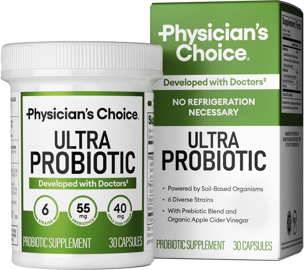 פרוביוטיקה - 60B SBO Probiotic - 6 Strains - Soil Based - משתמשים פרוביוטיים מתקדמים - Probiotics for Women & Men - Digestive Health - תומך ב- Occasional Constipation, Gas & Bloating