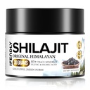 Shilajit Resin, Shilajit עבור גברים ונשים, Shilajit Pure ההימלאיה אורגני - 600 מ"ג פוטנס זהב כיתה, עם 85 + מינרלים Trace, Fulvic & Humic Acid, עבור Stamina, Immunity וכוח, 50 משרתים (30g)