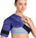 ReVIX Shoulder Ice Pack רוטטור Cuff Cold Therapy, Ice Packs for Injuries Reusable Gel for Shoulders Pain Relief, Bursitis ו Swelling, Cold Compress Shoulder Ice Wrap