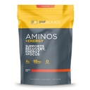 Purbolics Aminos + אנרגיה | תמיכה התאוששות, אנרגיה & פוקוס | 95 מ"ג של קפאין, 0 סוכר ו 60 משרתים (Punch Out)