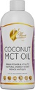 Cocó March N.M.D MCT שמן - לסירוגין תמיכה, Metabolism, Brain Power Boost, אנרגיה טבעית קוקוס, חינם מגלוטן, חלב, סויה, טבעוני & Keto-ידידותי, 32 Fl Oz Oz