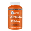 Qunol Turmeric Curcumin עם Black Pepper, 2250 מ"ג תמצית Turmeric עם 95% Curcuminoids, תוספת כוח Turmeric תוספת תוסף Turmeric, שיפור Absorption, תמיכה משותפת, 150 קפסולות צמחוניות