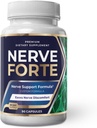 - תוספי תמיכה נוירופתיה מתקדמים עם Alpha-Lipoic Acid, Lion's Mane, ו- Natural Ingredients - מקדם בריאות עצבית, כאב כאבים ותמיכה נוחות - 90 קפסולות