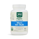 365 על ידי Whole Foods Market, ויטמין Multi Mens Food Cultured 40 Plus, 60 Count