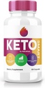 Keto Smart קפסולות - Keto Smart Dietary תוסף לירידה במשקל מתקדם, גלולות כוח מקסימלית All-Natural עבור Targeting Belly Fat, KetoSmart Pastillas ביקורות (60 קפסולות)