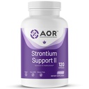 AOR, Strontium Support II, תמיכה מינרלים לבריאות העצם, טבעוני, Non-GMO (120 Caps)