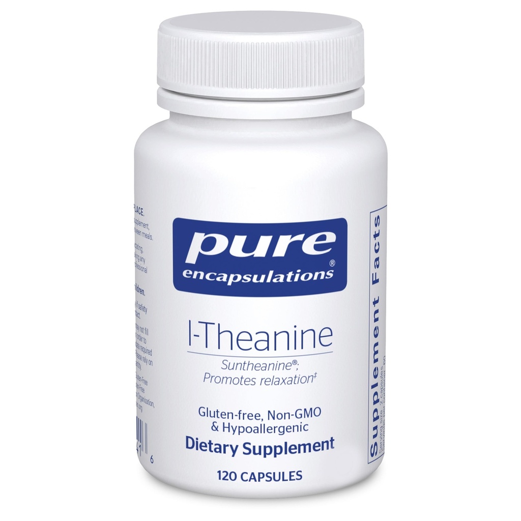 Pure Encapsulations L-Theanine, 120 Capsules