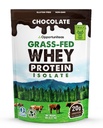 Opportuniteas Grass פד שוקולד Whey חלבון אבקת Isolate - 20g אבקת חלבון ללא ממתקים מלאכותיים, פרות ללא הורמונים, לא GMO - 5lb