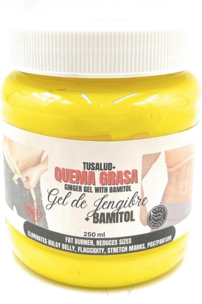 ג'ינג'ר & Bamitol Slimming Body Gel - Natural Fatductionr, 8.45 fl oz