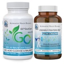 GC® GoutCare ו- Friendly Fighters® Probiotic: Uric Acid Cleansing Pack with Microencapsulated Probiotics