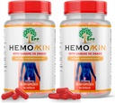SPF HEMOKIN עם Sangre de Drago - Hemorrhoid ו-Fissure הקלה תוסף, מסייע עם גירוד, Swelling (60 Caps) מוצרים טבעיים.