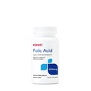 GNC Folic Acid 1000mcg, תומך בפיתוח Fetal בריא, נדרש עבור ייצור תאים דם אדום תקין, פורמולה צמחונית 100 הרוזן