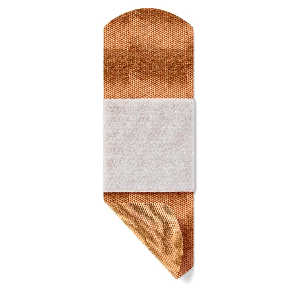 Curad Quick Strip הבד Adhesive Bandages with Easy Application Wrapper, Bandage Size הוא 1 x 3 אינץ ', 100 Count