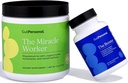 GutPersonal The Gut FixTM Bundle: The Miracle Worker Magnesium אבקת תוסף, סטרוברי פלמור, 30 משרתים + Booster Targeted Probiotic, קפסולה, 60 משרתים