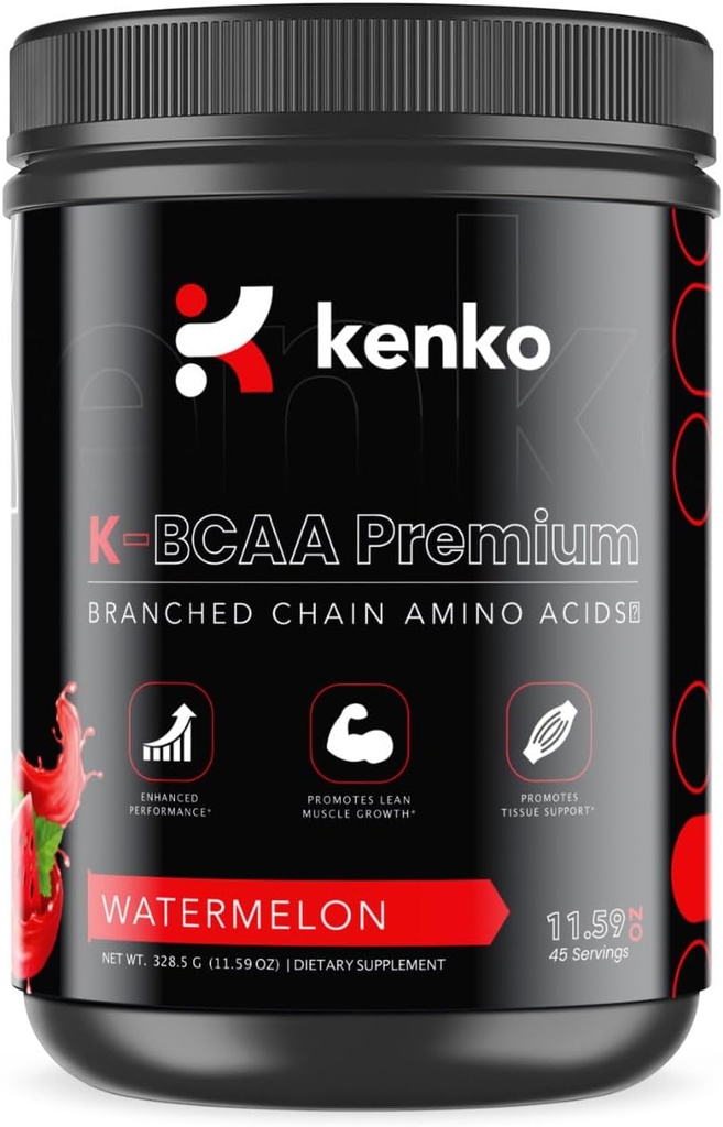 Kenko חיוני K-BCAA Premium, חומצות אמינו (Watermelon)
